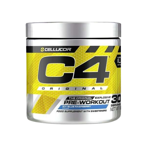 C4 Original Pre-Workout,Icy Blue Raspberry, 195g