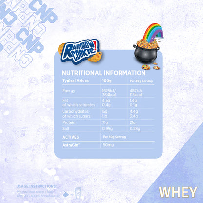 CNP Whey, Rainbow Cookies, 900G