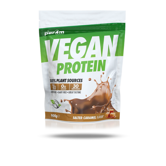 Per4m Vegan Protein, Salted Caramel, 900G