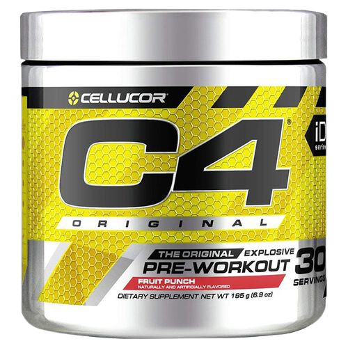 C4 Original Pre-Workout, Fruit Punch, 195g