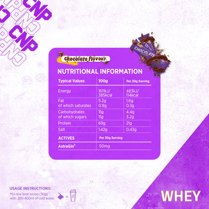 CNP Whey, Chocolate, 900G